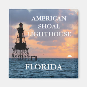 Íman American Shoal Lighthouse, Flórida Magnet