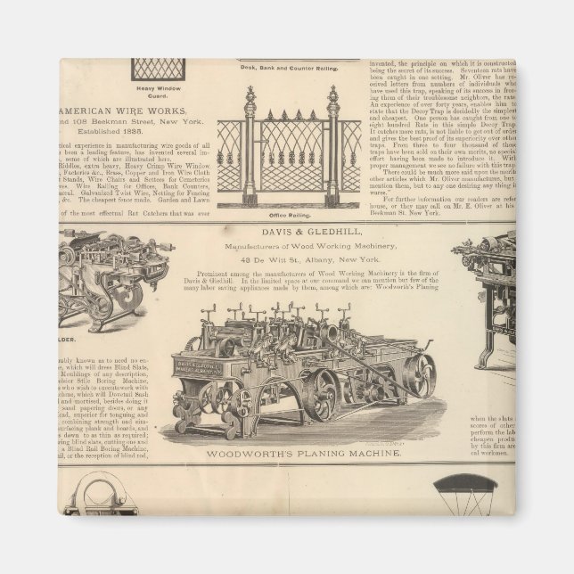 Íman American Wire Works (Frente)