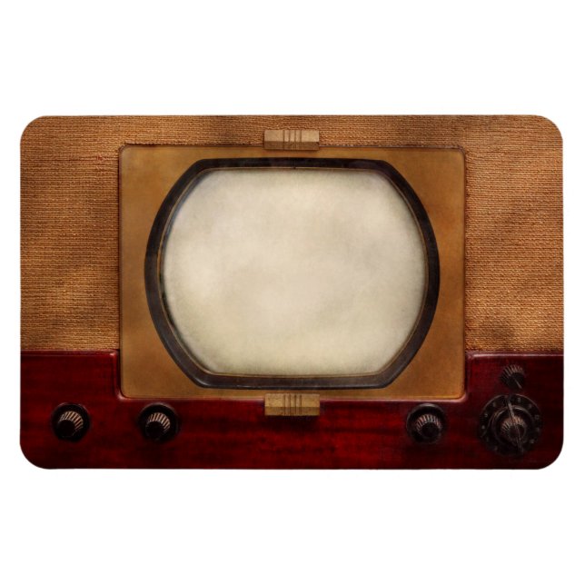 Íman Americana - TV - A nova entrada de 10 polegadas (Horizontal)
