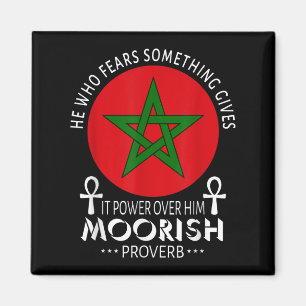 Íman Americano Moorado Que Teme Soprar Mouros Islâmicos