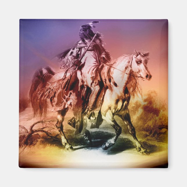 Íman Americano nativo (Frente)