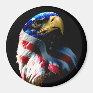 Íman Americano patriótico Eagle