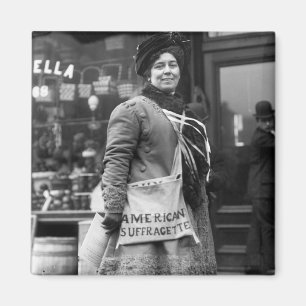 Íman Americano Suffragette, 1910
