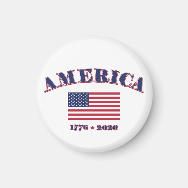 Íman America's 250th Birthday (Frente)