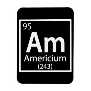 Íman Amerício - Mesa Periódica de Ciência Americana