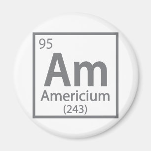 Íman Amerício - Mesa Periódica de Ciência Americana
