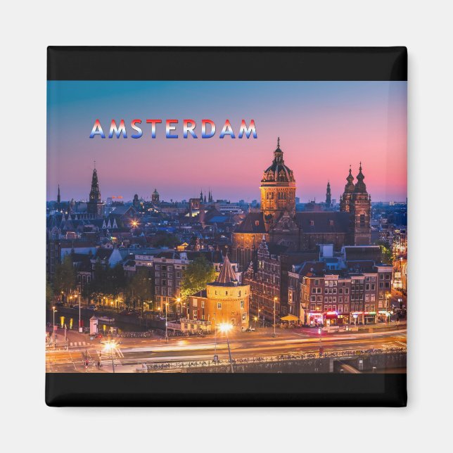 Íman Amesterdã 003B (Frente)