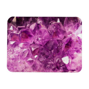 Íman Amethyst Gemstone Image Shiny and Sparkly