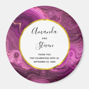 Íman Ametista Roxo E Casamento De Ágata Dourado Obriga