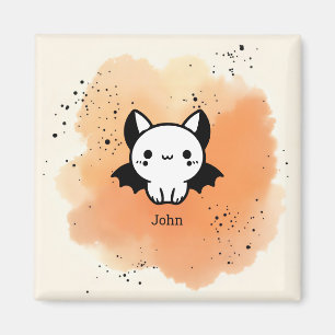 Íman Amigo Morcego Adorável - Arte Minimalista Kawaii p