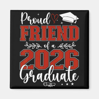 Íman Amigo Orgulhoso De Um Graduando Da Turma De 2026 S