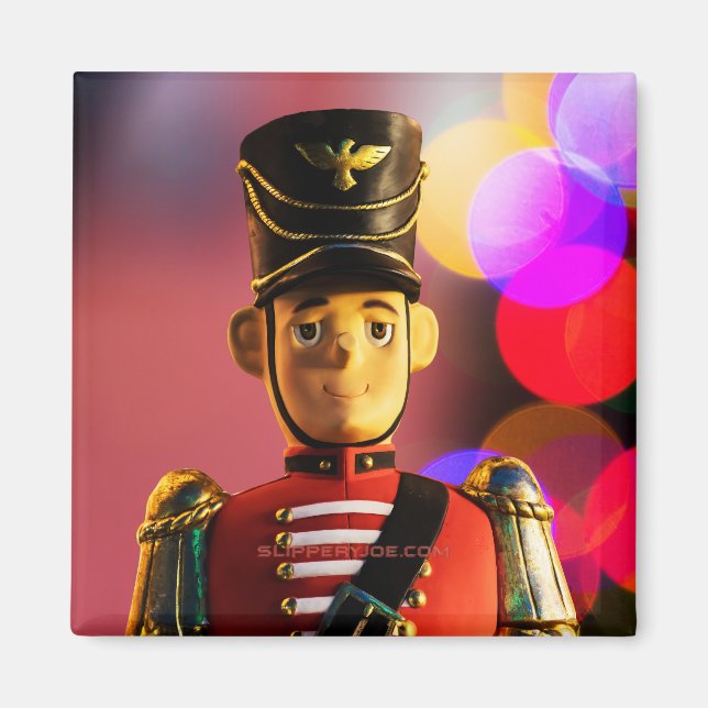 Íman Amigo soldadinho de brinquedo clássico de Natal do (Frente)