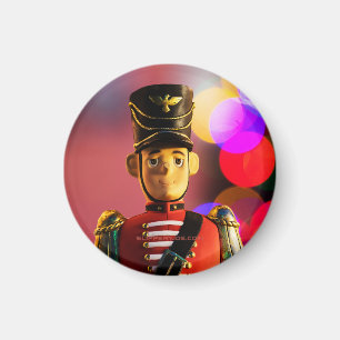 Íman Amigo soldadinho de brinquedo clássico de Natal do