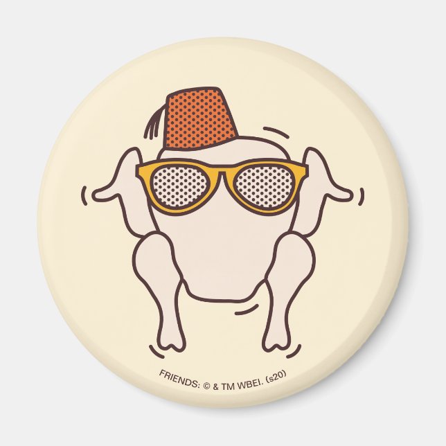 Íman AMIGOS™| Ação de amizade (Frente)