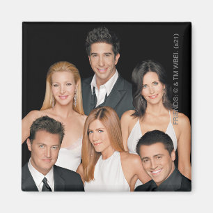 Íman AMIGOS™  Cast in Formal Vestir Closeup