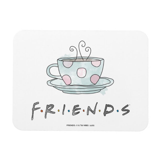 Íman AMIGOS™| Coffee Mug Watercolor (Horizontal)