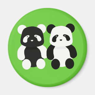 Íman amigos da panda do kawaii