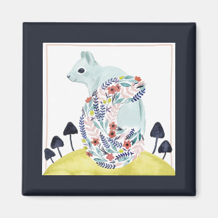 Íman Amigos de Clementine  Esquilo de arte popular