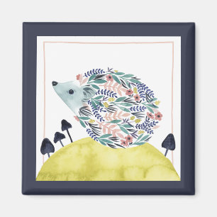 Íman Amigos de Clementine  Folk Art Hedge Hog