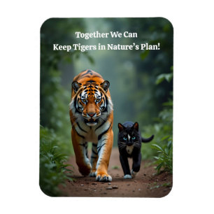 Íman Amigos Felinos ferozes na Prowl