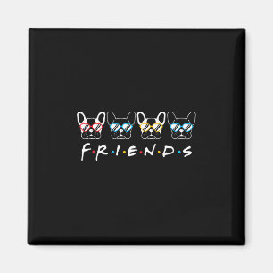 Íman Amigos franceses Bulldog Lover Gift