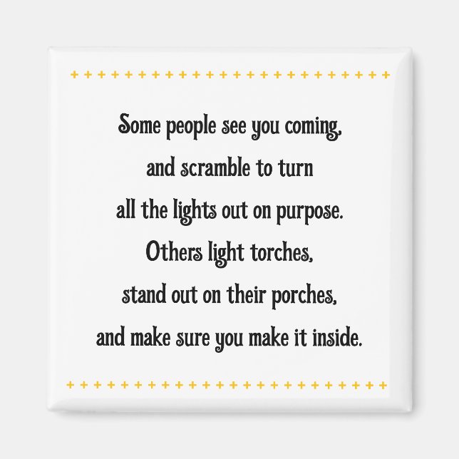 Íman Amigos Lutam O Caminho (Frente)