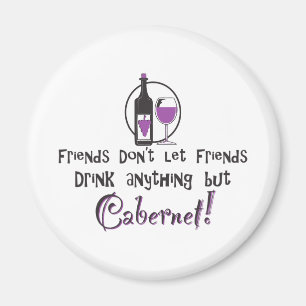 Íman Amigos não deixam amigos beber nada além de Cabe