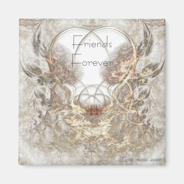 Íman Amigos para sempre (Frente)