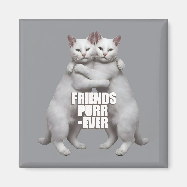 Íman Amigos Purr-Ever (Frente)