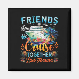 Íman Amigos Que Cruzam Juntos Últimos Amigos Para Sempr