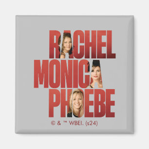 Íman AMIGOS™ Rachel, Monica e Phoebe