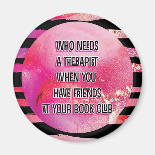 Íman Amigos Rosa No Clube Do Livro