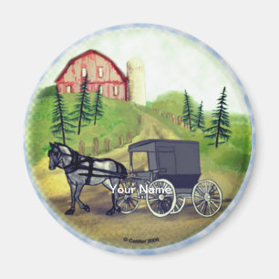 Íman Amish Buggy Devolução