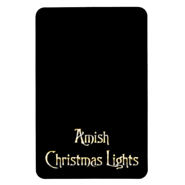 Íman Amish Christmas Lights (Vertical)