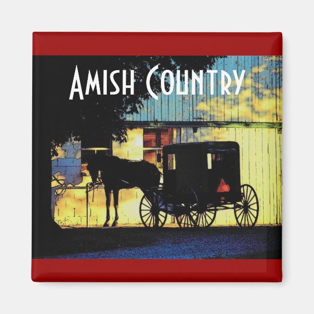 Íman Amish Country Magnet (Frente)