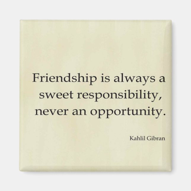 Íman Amizade (Frente)