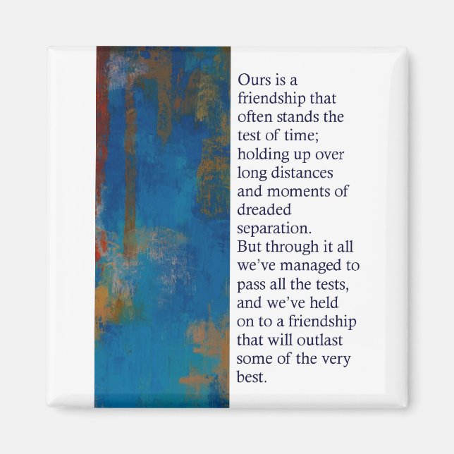 Íman Amizade (Frente)