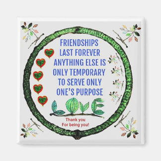 Íman Amizade Magnet para manter amigos juntos!