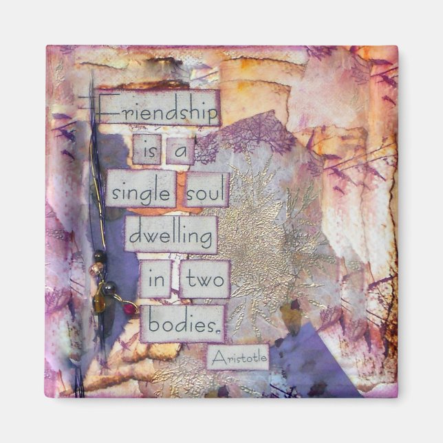 Íman Amizade Mídia Mídia É Uma Alma Solteiro (Frente)