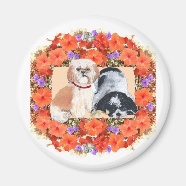 Íman Amo Meu Shih Tzu (Frente)