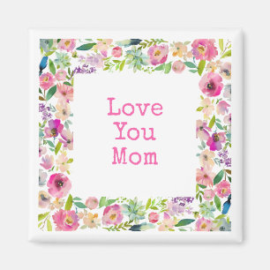 Íman AMO-TE, MÃE, Fofoca-Rosa, Amor.