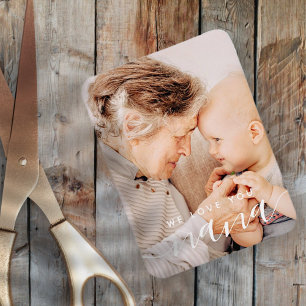 Íman Amo-Te Nana Foto Clássica Moderna