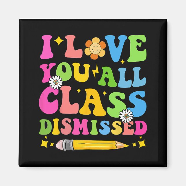 Íman Amo-Te Todos Cl Despedida Professora No Dia Passad (Frente)