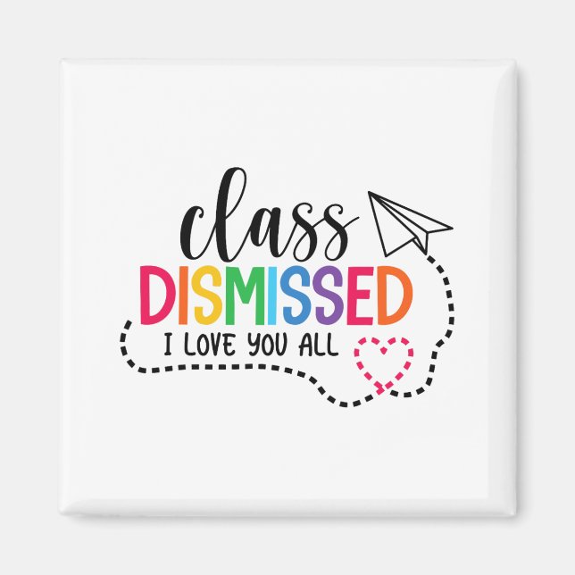 Íman Amo-Te Todos Cl Despedida Professora No Dia Passad (Frente)