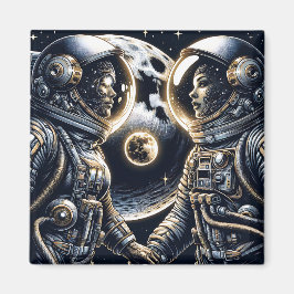 Íman Amo Você para a Lua e de Volta | Astronautas