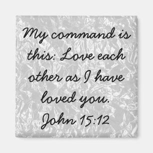 Íman Amor 15:12 de John do verso da bíblia