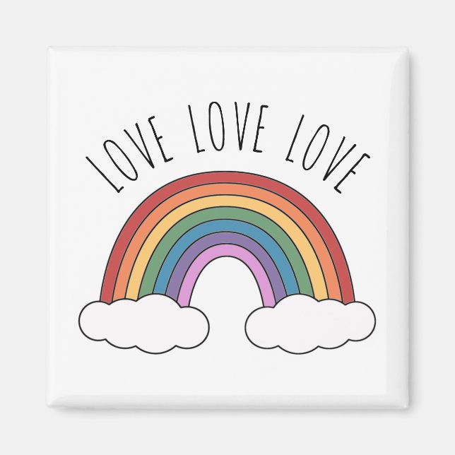 Íman Amor Arco-íris Amor Amor (Frente)