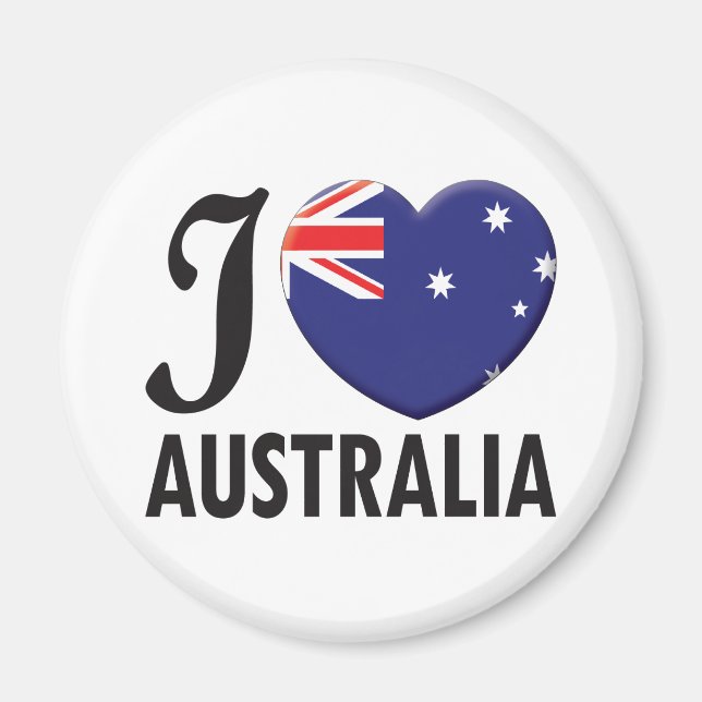 Íman Amor Austrália (Frente)