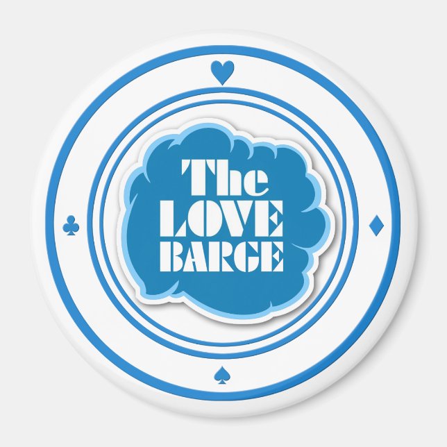 Íman AMOR BARGE Magic Magnet! (Frente)