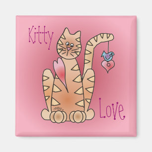 Íman AMOR & BLUEBIRD do GATINHO por SHARON SHARPE
